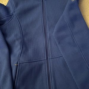 Pretty blue Spyder jacket womens large